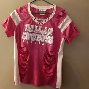 Dallas Cowboys Women Ripped Jersey